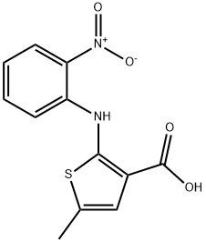 5-Methyl-2-[(2-nitrophenyl)amino]-3-thiophenecarboxylic Acid