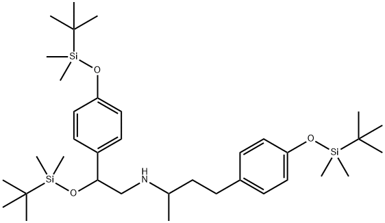 Tri-O-(tert-butyldimethylsilyl) Ractopamine