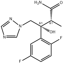 (αR,βR)-β-(2,5-Difluorophenyl)-β-hydroxy-α-methyl-1H-1,2,4-triazole-1-butanamide