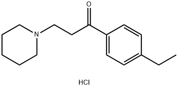 1-丙酮,  1-(4-乙基苯基)-3-(1-哌啶基)-,  盐酸