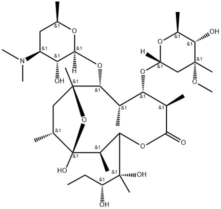 红霉素杂质10(红霉素EP杂质J)(假红霉素A半缩酮)
