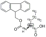 N-芴甲氧羰基-L-亮氨酸-C13,N15