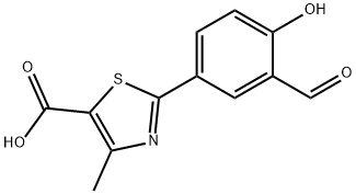 2-(3-formyl-4-hydroxyphenyl)-4-methylthiazole-5-carboxylic acid