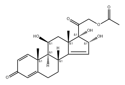 (11β,16α)-21-(Acetyloxy)-11,16,17-trihydroxypregna-1,4,14-triene-3,20-dione