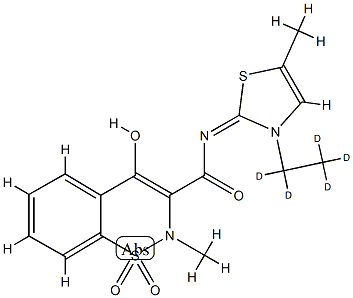 3-Ethyl-2-imine Meloxicam-d5