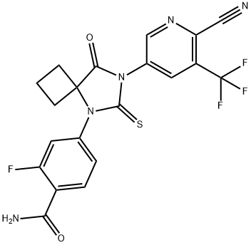 阿帕鲁胺杂质1( N-去甲基 阿帕鲁胺)