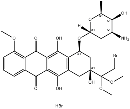 阿霉素杂质2 (阿霉素 EP 杂质B 溴化氢)