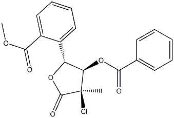 ((2R,3r,4r)-3-(苯甲酰基氧基)-4-氯-4-甲基-5-氧代四氢呋喃-2-基)甲基苯甲酸
