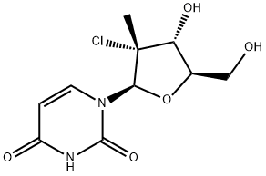 1-((2R,3r,4r,5r)-3-氯-4-羟基-5-(羟基甲基)-3-甲基四氢呋喃-2-基)嘧啶-2,4(1h,3h)-二酮