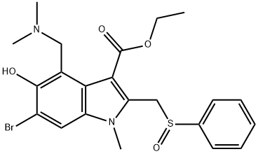 阿比多尔杂质（阿比多尔亚砜 Arbidol Sulfoxide）151455-33-3