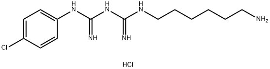 N-​(6-​Aminohexyl)​-​N'-​(4-​chlorophenyl)​imidodicarbonimidic Diamide Dihydrochloride