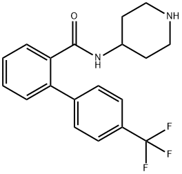 N-4-哌啶基-4'-(三氟甲基)-[1,1'-联苯]-2-甲酰胺