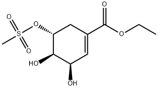(3R,4R,5R)-3,4-Dihydroxy-5-[(methylsulfonyl)oxy]-1-cyclohexene-1-carboxylic Acid Ethyl Ester