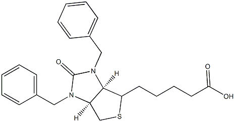 cis-(-)-1,3-Dibenzylhexahydro-2-oxo-1H-thieno[3,4-d]imidazole-4-valeric Acid