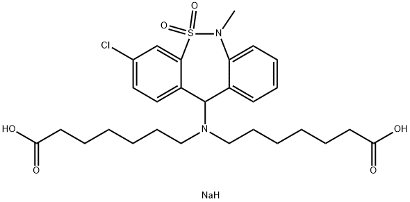 N-Heptanoic Acid Tianeptine Disodium Salt