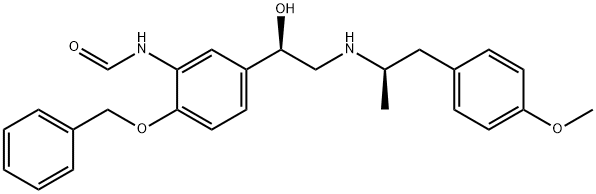 N-(2-(苄氧基)-5-((r)-1-羟基-2-(((r)-1-(4-甲氧基苯基)丙烷-2-基)氨基)乙基)苯基)甲酰胺