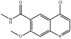 N-methyl-4-chloro-7-methoxyquinoline-6-carboxamide