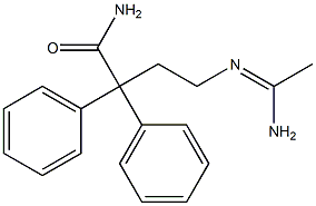 Imidafenacin Related Compound 6 (4-Acetimidoylamino-2,2-Diphenylbutanamide)