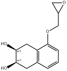 1,2,3,4-Tetrahydro-5-(2-oxiranylmethoxy)-(2R,3S)-rel-2,3-naphthalenediol