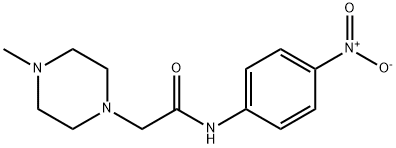 4-methyl-N-(4-nitrophenyl)-1-Piperazineacetamide