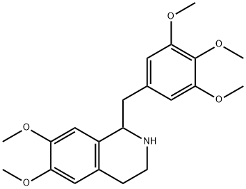 6,7-dimethoxy-1-(3,4,5-trimethoxybenzyl)-1,2,3,4-tetrahydroisoquinoline