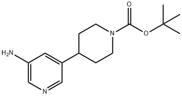 tert-butyl 4-(5-amino-3-pyridinyl)-1-piperidinecarboxylate