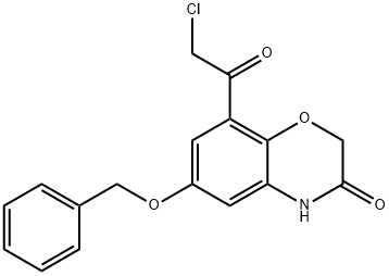 6-苄氧基-8-(2-氯乙酰基)-4H-苯并[1,4]噁嗪-3-酮