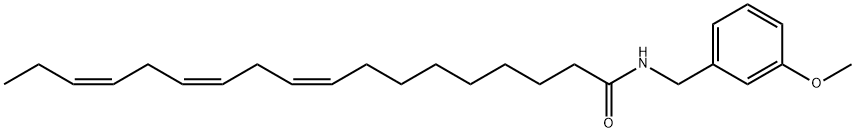 N-（3-甲氧基-苄基）-(9Z,12Z,15Z)-十八碳三烯酰胺
