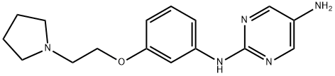 N2-(3-(2-(pyrrolidin-1-yl)ethoxy)phenyl)pyrimidine-2,5-diamine