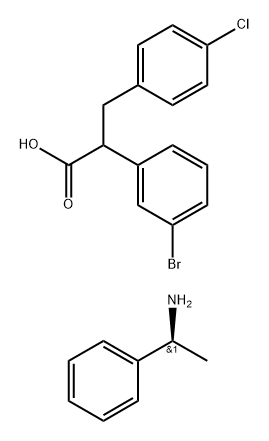 2-(3-bromophenyl)-3-(4-chlorophenyl)propanoic acid958850-97-0(base)